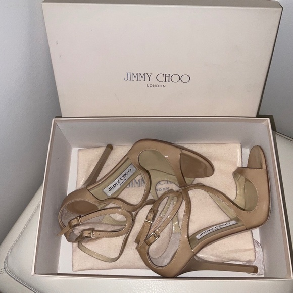 Jimmy Choo Lance heels size 35.5 - Picture 1 of 8